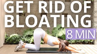 DO THIS STRETCH EVERYDAY TO GET RID OF BLOATING | Stretch to Help Digestion, IBS & Bloating