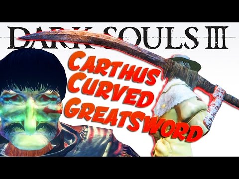 Dark Souls 3: Carthus Curved Greatsword PvP - Bleed Build - Some CRAZY Close Duels!