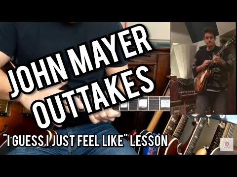I Guess I Just Feel Like Guitar Solo & Lesson- Outtake #1