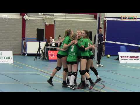 Volleybal Dames 2e Divisie A: Betech Olhaco D1 - Emmen'95 D1 [09-02-2019]