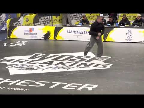 EXAGGERATE VS LORENZO | TOP 32 WDSF EUROPEAN BREAKING CHAMPIONSHIPS 2022 MANCHESTER