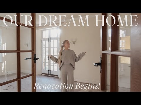 Our DREAM FARMHOUSE Renovation Begins! Episode 1