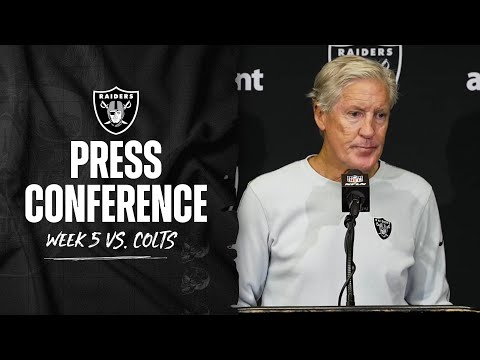 Pete Carroll and Geno Smith Postgame Presser - 10.5.25 | Week 5