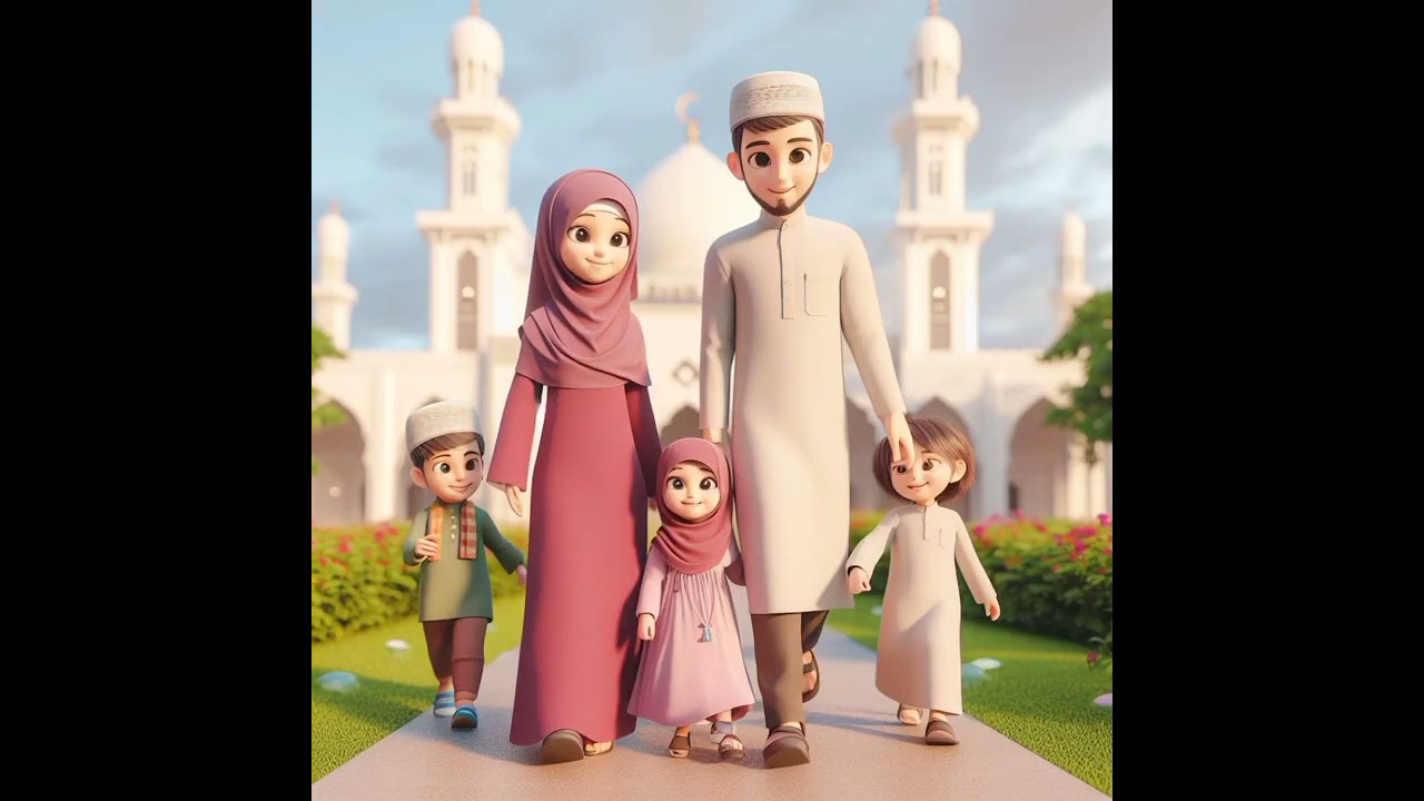 kumpulan anime keluarga muslim keren buat foto profil