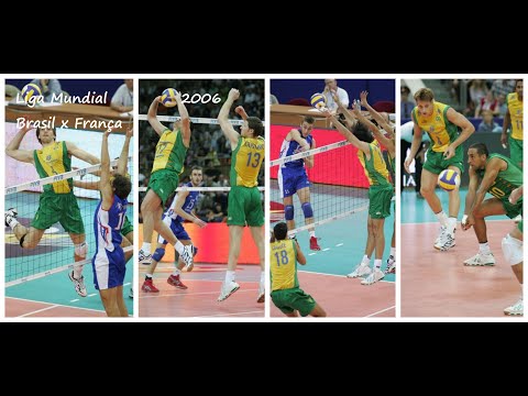 Liga Mundial 2006 - Brasil x França (Final) - Vôlei Masculino