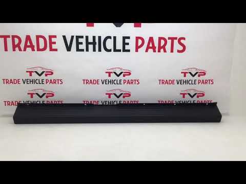 Fits Citroen Relay 2006-2014 Rear Bumper Mat Black video