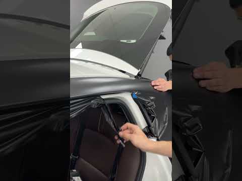 Did we do this right? Give us a Yay or a Nay in the comments!       #carwrap #bmw #asmr #satisfying