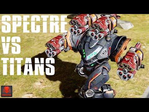 SPECTRE VORTEX vs TITANS - Devastating Vortex Damage With 125% Damage Boost | WR