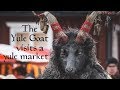 The Yule Goat visits a yule market - Julbocken