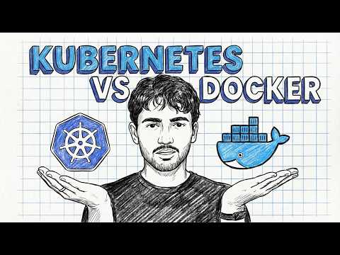 Kubernetes vs Docker explained with diagrams