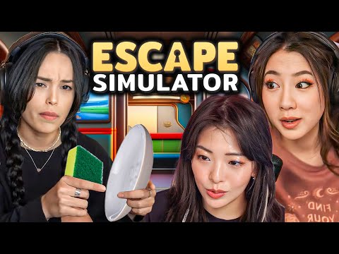 the loser has to do the dishes for a week... Escape Sim