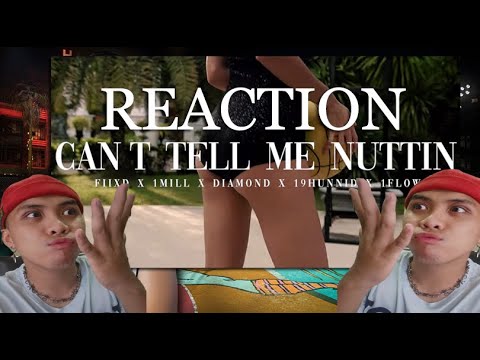 FIIXD X 1MILL - CAN'T TELL ME NUTTIN' ft. DIAMOND, 19HUNNID & 1-FLOW Reaction By 1SEP CHANNEL