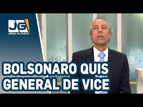 Bolsonaro quis general de vice, PRP não quis...E como roubavam bilhões na ditadura