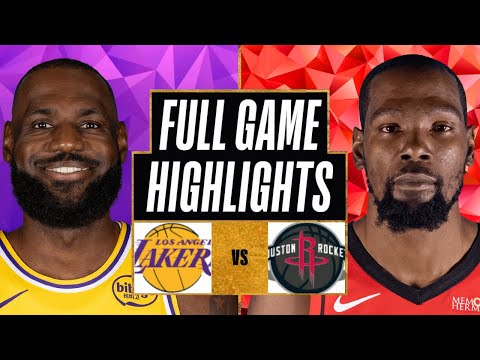 Los Angeles Lakers vs Houston Rockets Full Game Highlights | Dec 25 | 2025 NBA Highlights