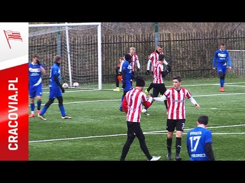 Skrót sparingu Cracovia - Puszcza Niepołomice 2:0 (13.01.18)