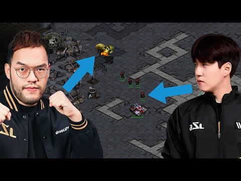 Bisu's TERRAN vs Larva's PROTOSS ?!?!?!?!