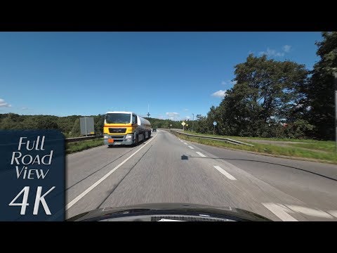 Kiel, Germany: Bundesstraße, B404, Moorsee - Gaarden - 4K (UHD/2160p/60p)