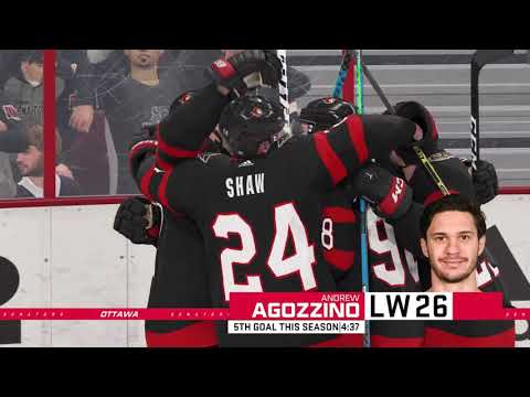 NHL 22 Gameplay: Buffalo Sabres vs Ottawa Senators - (Xbox Series X) [4K60FPS]