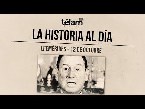 La historia al día: efemérides del 12 de octubre
