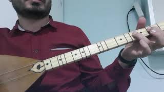 Bağlama Dersi- VAY SÜRMELİ SÜRMELİ (KALENİN BURCU MUYUM)