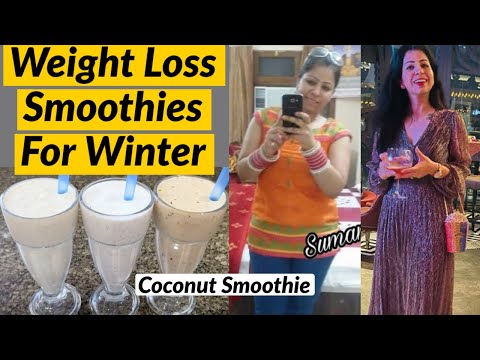 3 Weight Loss Smoothie Recipes for Winter | Smoothies Diet For Weight Loss | Fat to Fab Suman Video