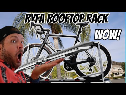 This Rooftop Bike Rack from RYFA is Amazing!! Better than 1Up!?