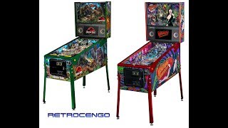 Stern Jurassic Park LE and Elvira House of Horrors LE Pinball Machines
