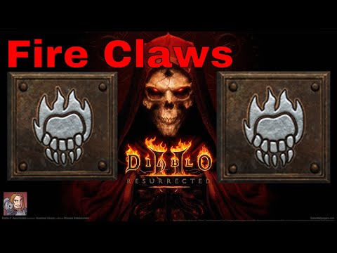 D2R Skills & Abilities - Fire Claws (Druid Shapeshifting)