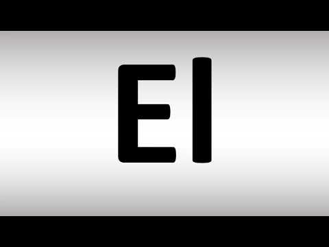 How to Pronounce EL