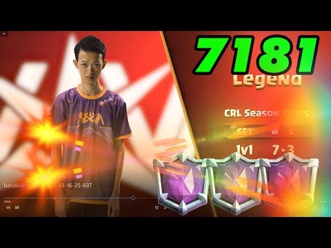 Jack vs Legend  |  Legend  7181 Gameplays ladder Push Clash Royale