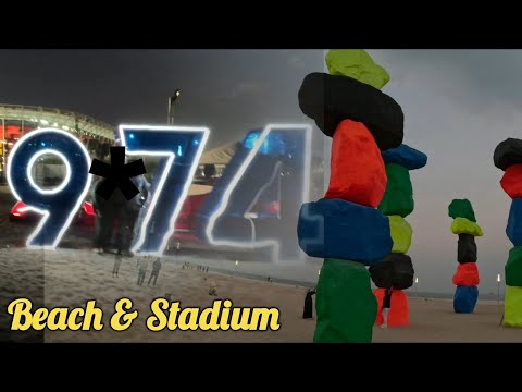 974 beach ! 974 stadium made of Shipping Containers ! 974 qatar DialingCode!beautiful place to visit