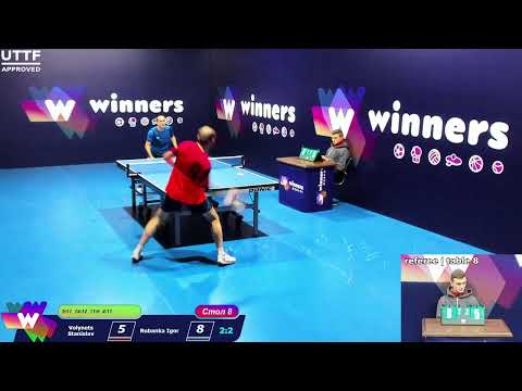 Volynets Stanislav- Rubanka Igor. WINners CUP Table Tennis 8 30.11.2020 15:45