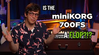 Video thumbnail for Is the miniKORG 700FS a Flop?! by Alamo Music Sound Lab