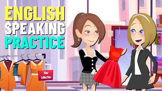Learn English Daily Conversations for English Speaking Practice | Going Shopping in English (A2-B1)