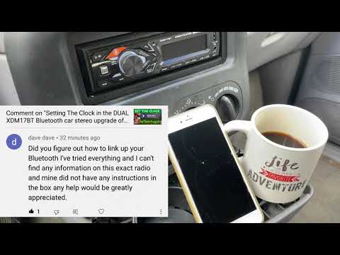 YouTube video about: How to bluetooth a dual radio?