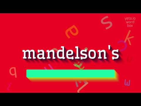 HOW TO SAY MANDELSON'S? #mandelson's