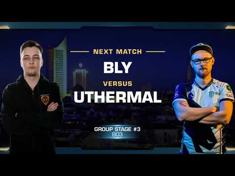 Bly vs uThermal ZvT - Group C Stage 3 - WCS Leipzig 2018 - StarCraft II