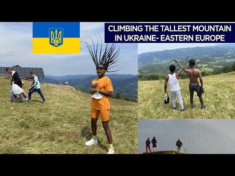We Climbed The Carpathian Mountain -The Tallest Mountain In Easten Europe Ukraine-Lvov? Waterfall