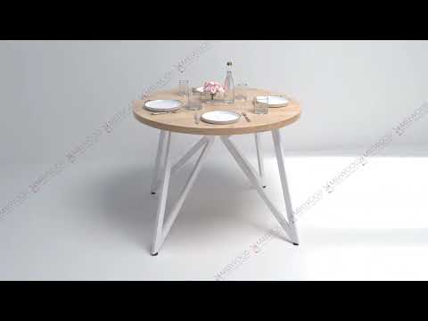 Миниатюра изображения товара Подстолье Millwood Женева (белый металл)