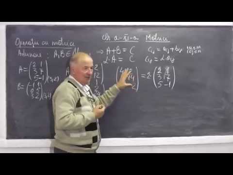 1/2 Lectia 632 - Operatii cu Matrice | Siruri sub forma recurenta sau forma termen general Clasa 11