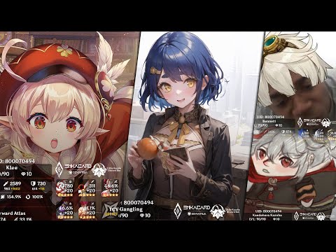 Klee Mono-Pyro Abyss 3.5 Top Half (39 + 47 + 35)