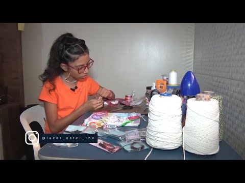Pequena empreendedora inicia trabalho com acessórios aos 11 anos 22 09 2022