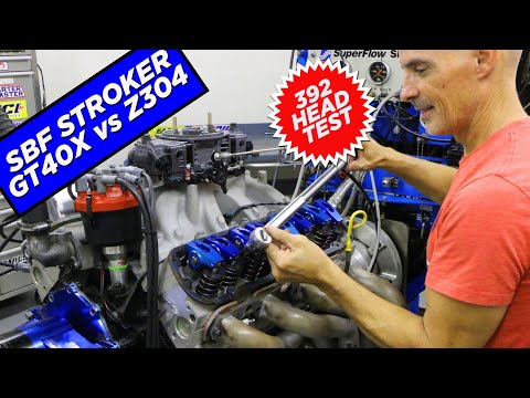 392 FORD STROKER HEAD TEST