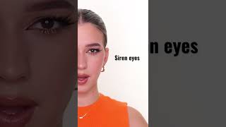 Doe vs Siren eyes 👀 Which one is your fav? #makeup #eyeliner #hoodedeyes