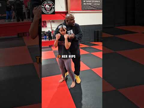 Defense against a choke from behind.   #lasvegascombatacademy
