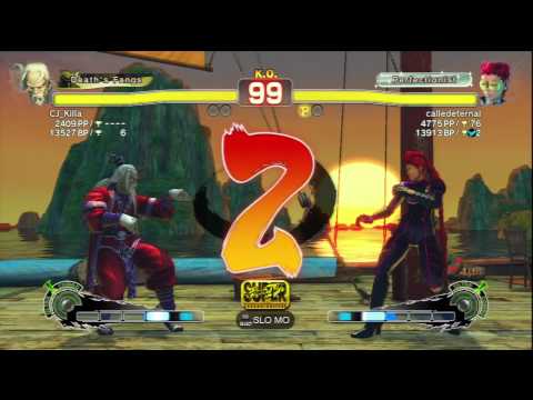 CJ_Killa (Gen) Vs calledeternal (C.Viper) SSF4 AE Ranked Matches - PSN