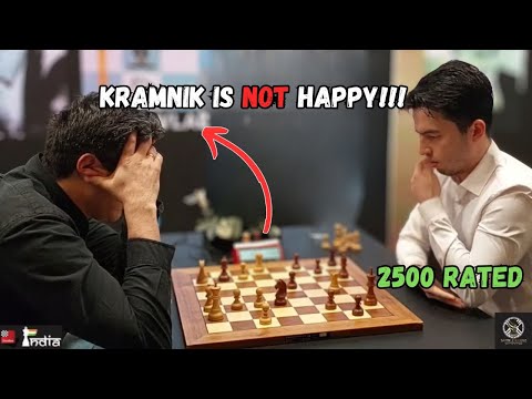 A 2500 rated Player Beat Vladimir Kramnik Easily