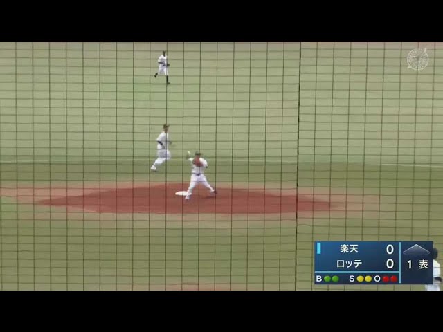 【ファーム】マリーンズ・西巻賢二 難しい打球を鮮やかに捌いてアウトにする!! 2022年5月15日  千葉ロッテマリーンズ 対 東北楽天ゴールデンイーグルス