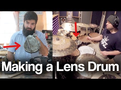 Making a Lens Drum for Juan Carlito Mendoza