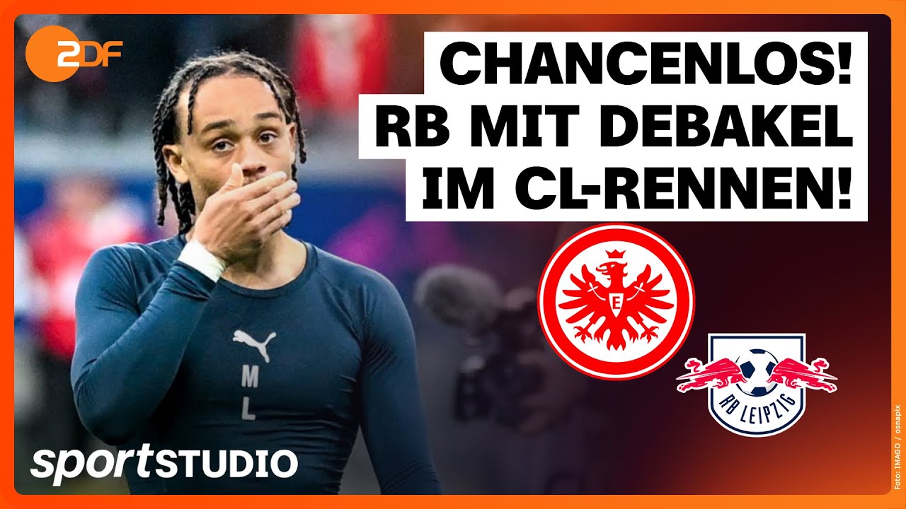 Eintracht Frankfurt – RB Leipzig | Bundesliga, 31. Spieltag 2024/25 | sportstudio